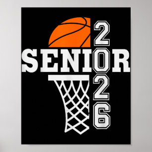 Cl Of 2026 Basketball Senior 26 Player Team Gradua Poster