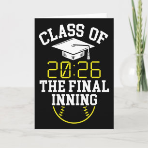 Cl Of 2026 Final Inning Softll Senior 2026 Card