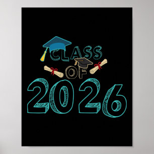 Cl Of 2026 Graduation School Reunion Student Teach Poster