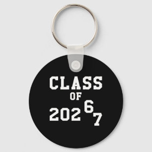 Cl Of 2026 Graduation So Done Grade Middle High Sc Keychain