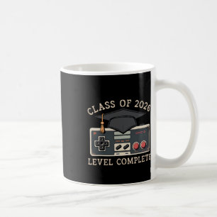 Cl Of 2026 Level Complete Video Gamer Senior Gradu Coffee Mug
