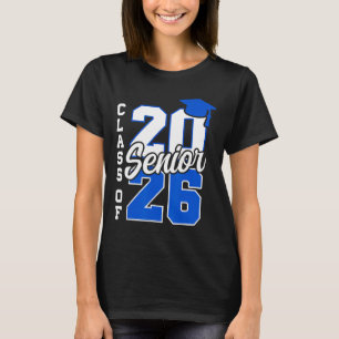 Cl Of 2026 Senior 2026 Back To School 2025 Graduat T-Shirt