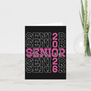 Cl Of 2026 Senior 2026 Grad Graduate Graduation 20 Card