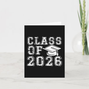 Cl Of 2026 Senior Back To School Graduation 2026  Card