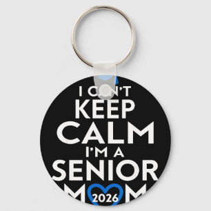 Cl Of 2026 Senior Mom Funny Graduation Keychain