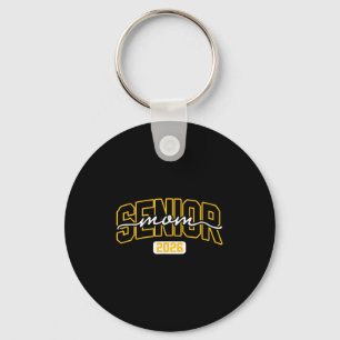 Cl Of 2026 Senior Mom High School Graduation Black Keychain