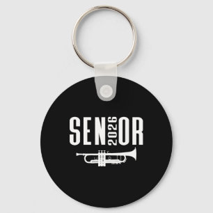 Cl Of 2026 Senior Trumpet Instrument Nd Orchestra Keychain