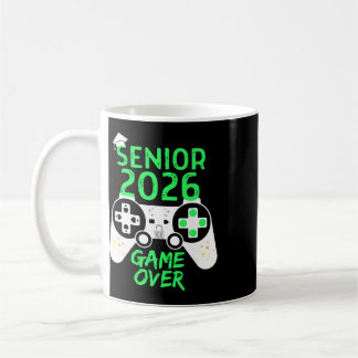 Cl Of 2026 Shirt Senior Video Game Over School Gam Coffee Mug