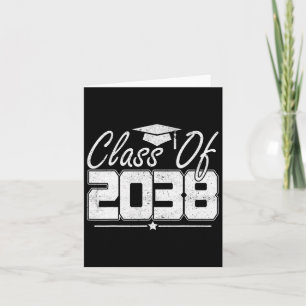 Cl Of 2038 Grow With Me Funny Kindergarten Back To Card