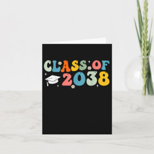 Cl Of 2038 Grow With Me Kindergarten Graduation Gr Card