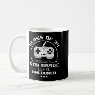 Cl Of 34 Processing 5th Grade Unlocked First Day Coffee Mug