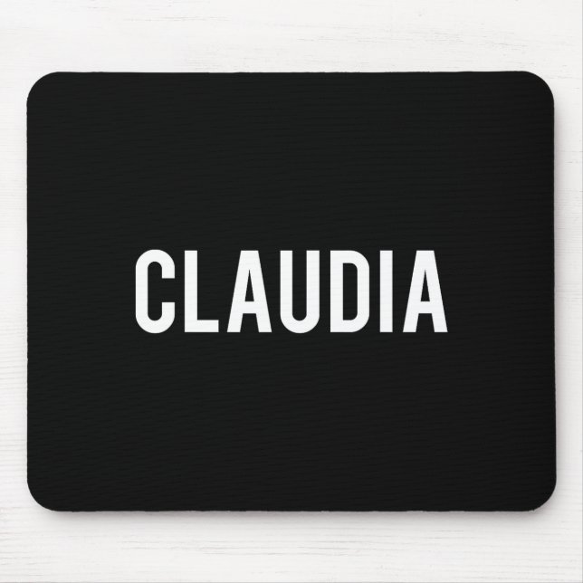 Cla - Cool New Funny Name Fan Gift Tee  Mouse Pad (Front)
