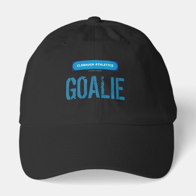 Clabaugh Athletics GOALIE Hat (Front)