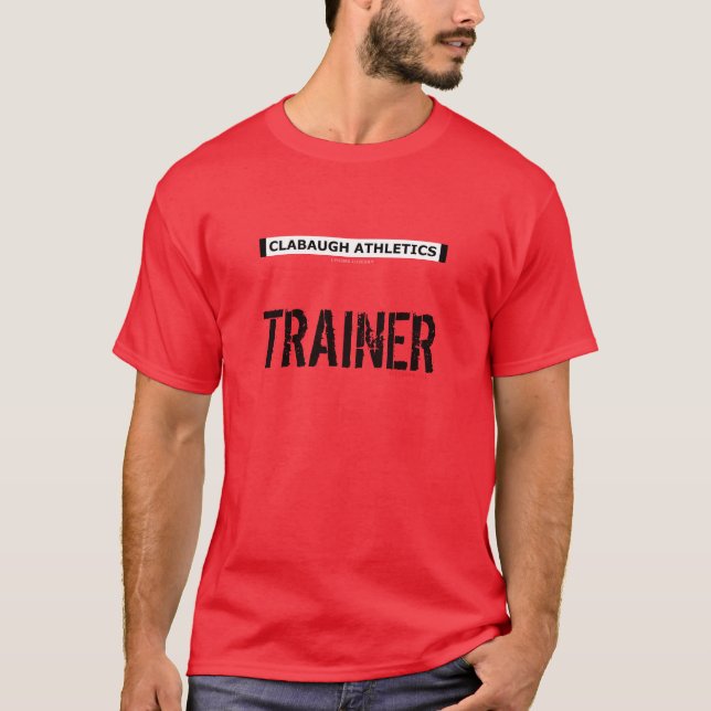 CLABAUGH ATHLETICS TRAINER T-Shirt (Front)