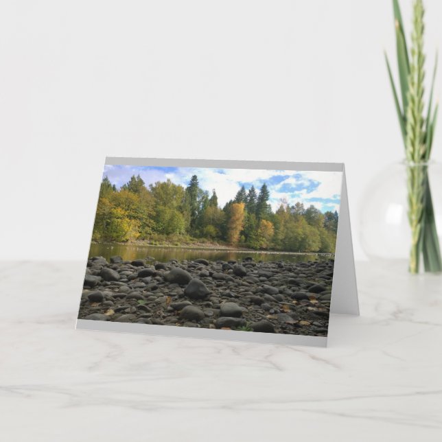 Clackamas River, Oregon Card (Front)