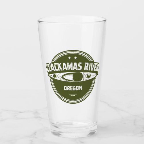 Clackamas River Oregon Kayaking Glass