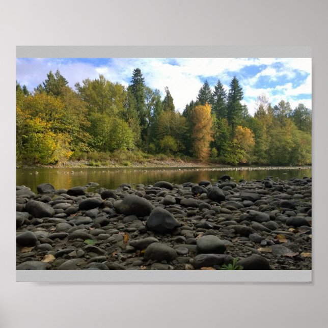 Clackamas River, Oregon Poster (Front)