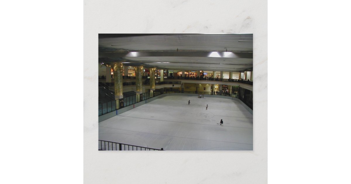 Clackamas Town Center Ice Rink Postcards | Zazzle