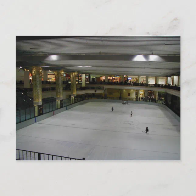Clackamas Town Center Ice Rink Postcards | Zazzle