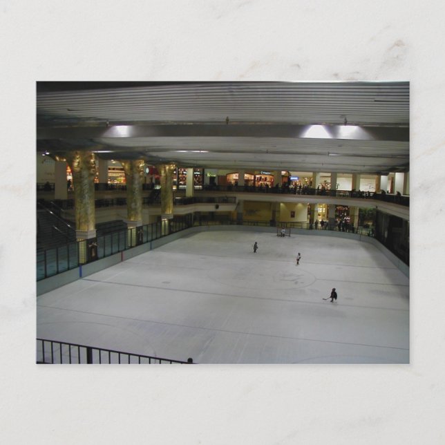 Clackamas Town Center Ice Rink Postcards (Front)