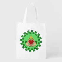 Claddagh and Green Knotwork