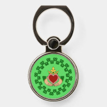 Claddagh and Green Knotwork