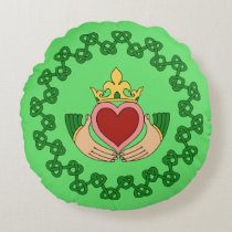 Claddagh and Green Knotwork