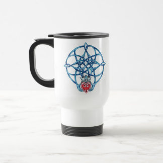 Claddagh Celtic Knot Travel Mug