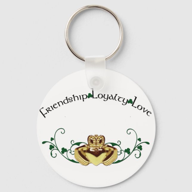 Claddagh / Claddaugh Keychain (Front)