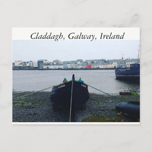 Claddagh Galway Ireland Postcard