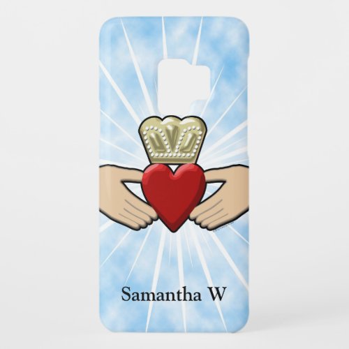 Claddagh Graphic with Red Heart Case_Mate Samsung Galaxy S9 Case