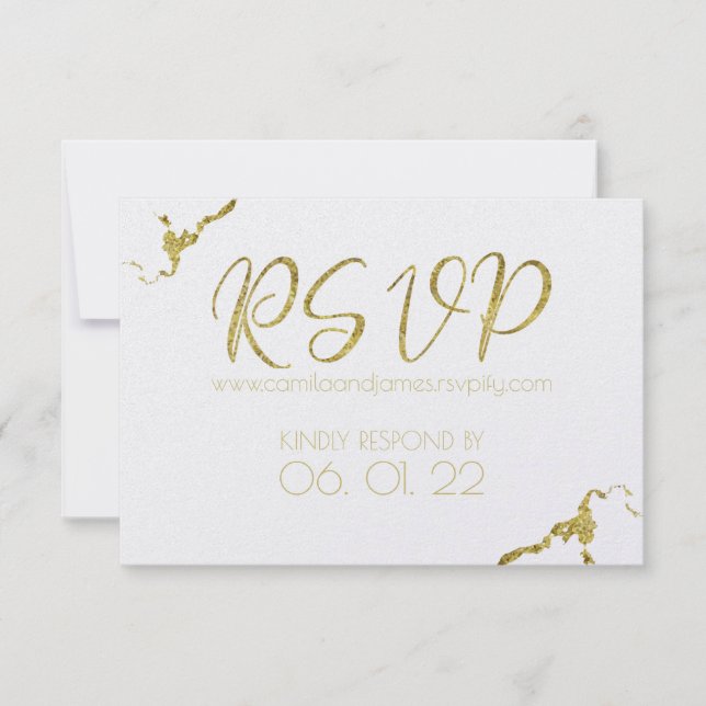 Claddagh Monogram RSVP Save The Date (Front)
