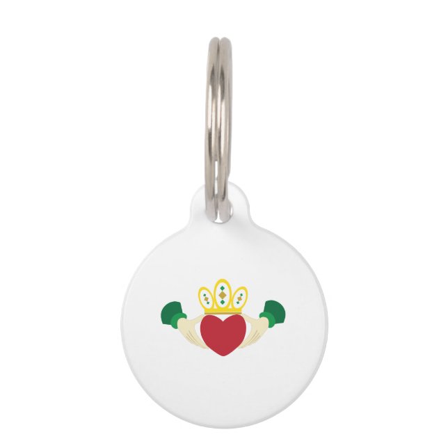 Claddagh Pet ID Tag (Front)