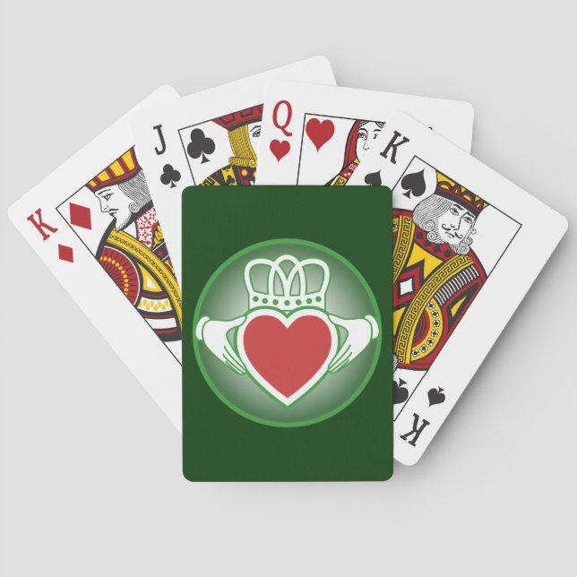 Claddagh Poker Cards (Back)