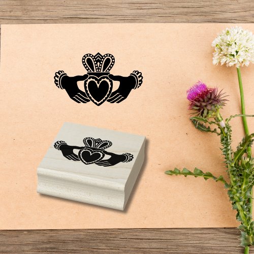 Claddagh Rubber Stamp
