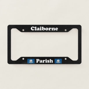 Claiborne Parish Louisiana LPF License Plate Frame