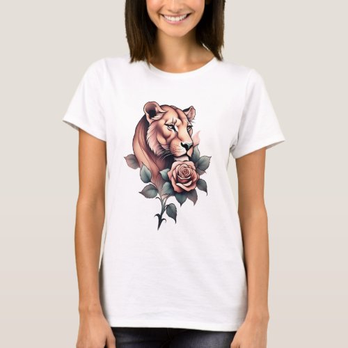  Claimed by Beauty Lioness and Rose Tee