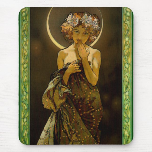 Clair de Lune Mouse Pad (Front)