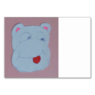 Claire Horizontal 3.5" x 5" Tablecard Table Number