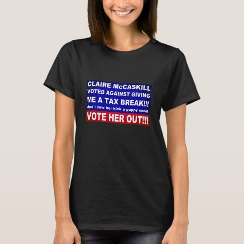 Claire McCaskill Vote Her Out T_Shirt