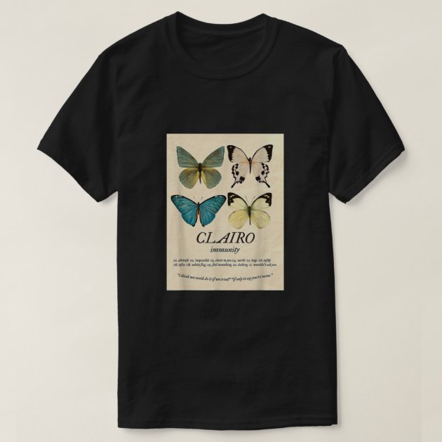 clairo immunity Tシャツ Clairo Unisex T-shirt - Immunity Album Tee - Music Graphic