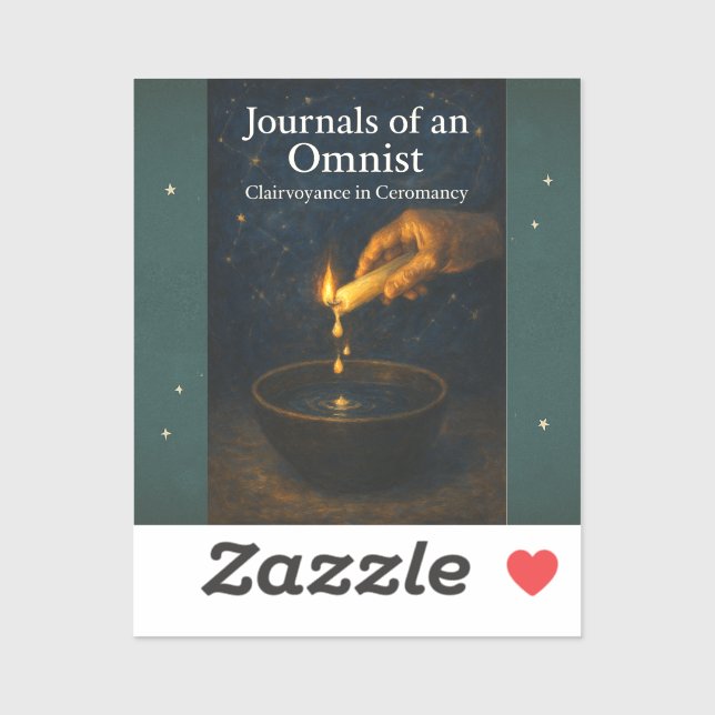 Clairvoyance in Ceromancy Cover Sticker (Sheet)