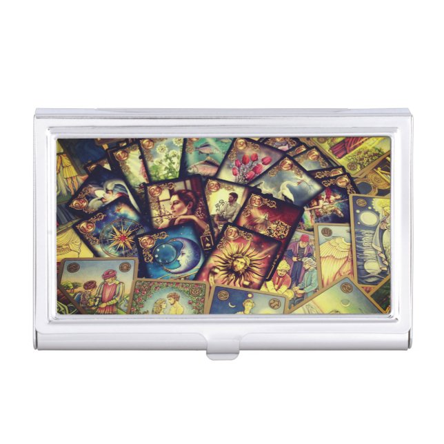 Clairvoyant Psychic 2 Business Card Holder (Front)