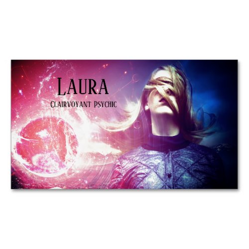Clairvoyant Psychic 3 Business Card Magnet
