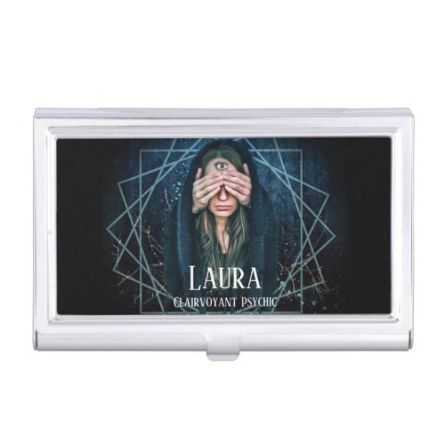 Clairvoyant Psychic 4 Business Card Holder