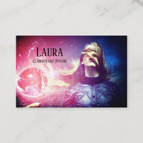 Clairvoyant Psychic Business Card