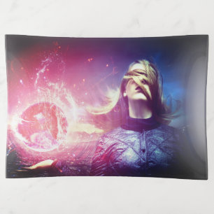 Clairvoyant Psychic Lady Trinket Tray