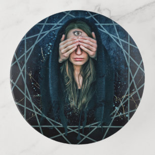 Clairvoyant Psychic Spiritual Trinket Tray