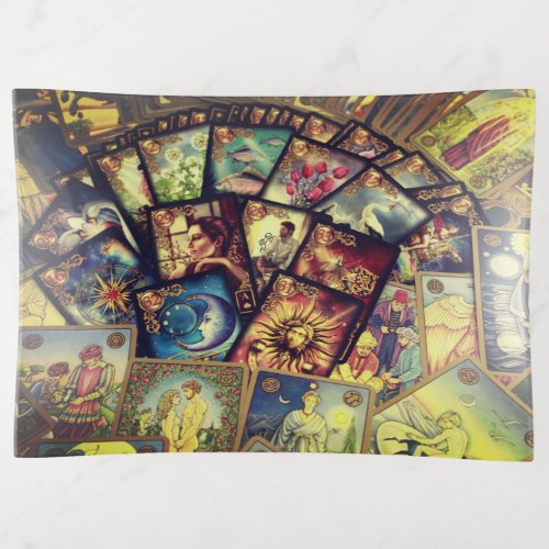 Clairvoyant Psychic Tarot Card Trinket Tray