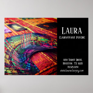 Clairvoyant Psychic Tarot Poster